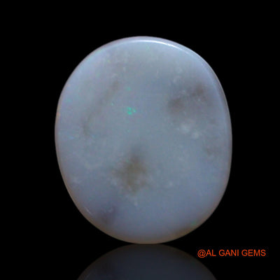 Natural Fire Opal Gemstone 1.00 Cts Loose Oval Cabochon From Australia 7x6x3 mm AG-284