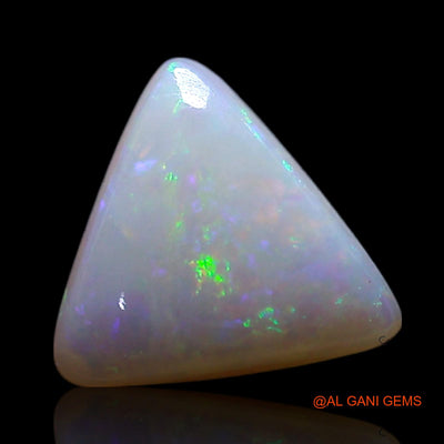 0.70 Cts Natural Australian Fire Opal Loose Gemstone Trillion Cabochon 7x7x2 mm AG-285