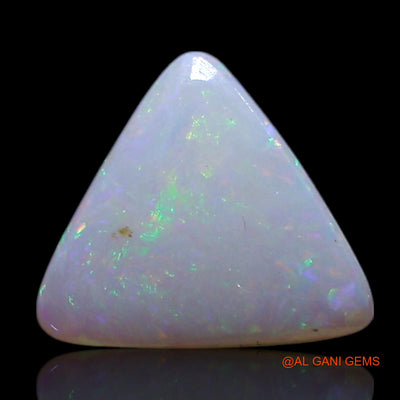 0.70 Cts Natural Australian Fire Opal Loose Gemstone Trillion Cabochon 7x7x2 mm AG-285