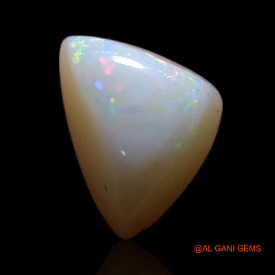 1.00 Cts Unheated Australian Fire Opal Loose Gemstone Trillion Cabochon Natural 8x6x4 mm AG-289