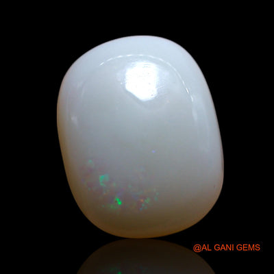 2.00 Cts Unheated Australian Fire Opal Loose Gemstone Oval Cabochon Natural 11x9x4 mm AG-28