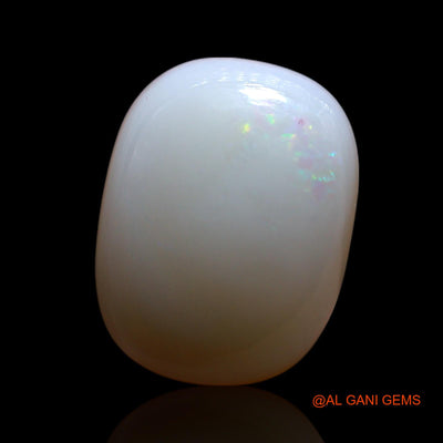 2.00 Cts Unheated Australian Fire Opal Loose Gemstone Oval Cabochon Natural 11x9x4 mm AG-28