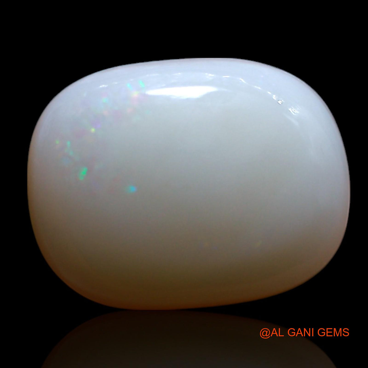 2.00 Cts Unheated Australian Fire Opal Loose Gemstone Oval Cabochon Natural 11x9x4 mm AG-28