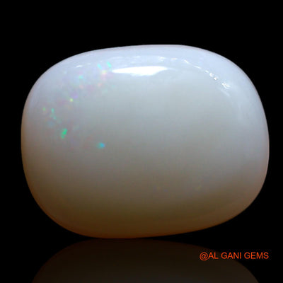 2.00 Cts Unheated Australian Fire Opal Loose Gemstone Oval Cabochon Natural 11x9x4 mm AG-28