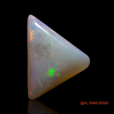 0.70 Cts Natural Australian Fire Opal Trillion Cabochon Loose Gemstone For Jewelry 7x6x2 mm AG-291