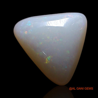1.00 Cts Natural Australian Fire Opal Loose Gemstone Trillion Cabochon 7x7x3 mm AG-293