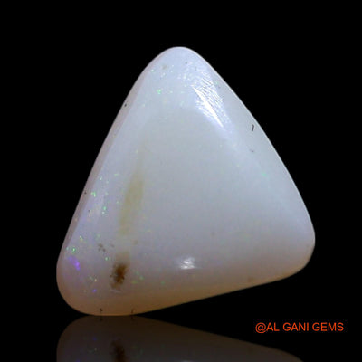 1.00 Cts Natural Australian Fire Opal Loose Gemstone Trillion Cabochon 7x7x3 mm AG-293
