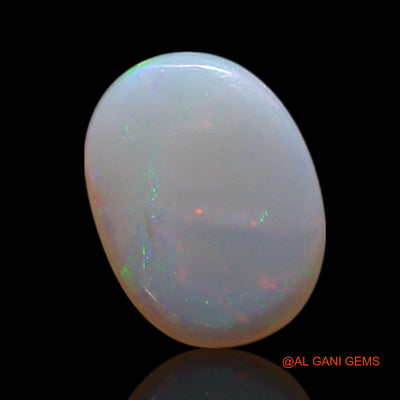 0.70 Cts Natural Australian Fire Opal Loose Gemstone Oval Cabochon 7x5x2 mm AG-294