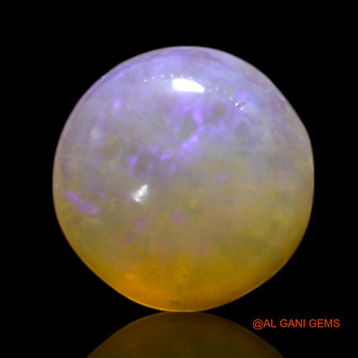 1.00 Cts Natural Australian Fire Opal Loose Gemstone Oval Cabochon 7x7x3 mm AG-295