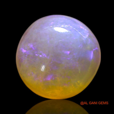 1.00 Cts Natural Australian Fire Opal Loose Gemstone Oval Cabochon 7x7x3 mm AG-295