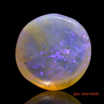 1.00 Cts Natural Australian Fire Opal Loose Gemstone Oval Cabochon 7x7x3 mm AG-295