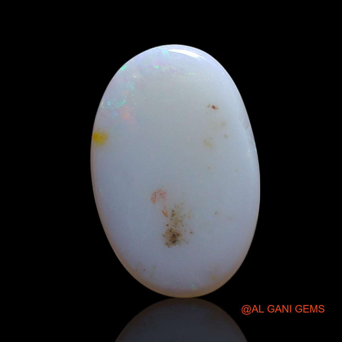 1.70 Cts Natural Australian Fire Opal Oval Cabochon Loose Gemstone For Jewelry 12x8x2 mm AG-29