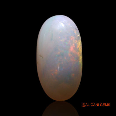 0.80 Cts Natural Australian Fire Opal Loose Gemstone Oval Cabochon 9x5x2 mm AG-304