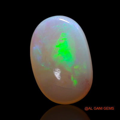 Natural Fire Opal Gemstone 1.00 Cts Loose Oval Cabochon From Australia 9x6x2 mm AG-307