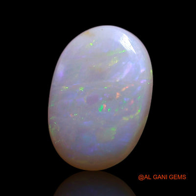 0.70 Cts Natural Australian Fire Opal Loose Gemstone Oval Cabochon 8x5x1 mm AG-314