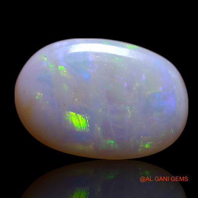 0.70 Cts Natural Australian Fire Opal Loose Gemstone Oval Cabochon 8x5x1 mm AG-314