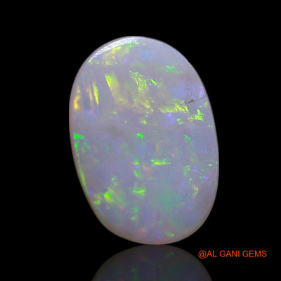 0.70 Cts Natural Australian Fire Opal Loose Gemstone Oval Cabochon 8x5x1 mm AG-314