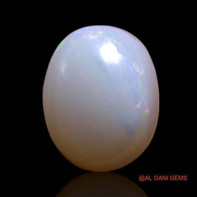 1.00 Cts Unheated Australian Fire Opal Loose Gemstone Oval Cabochon Natural 8x6x3 mm AG-316