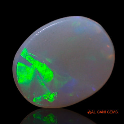 0.90 Cts Natural Australian Fire Opal Oval Cabochon Loose Gemstone For Jewelry 7x5x3 mm AG-320