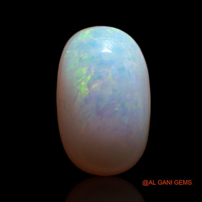 Natural Untreated Fire Opal Loose Gemstone Oval Cabochon From Australia 1.00 Cts 8x4x3 mm AG-322