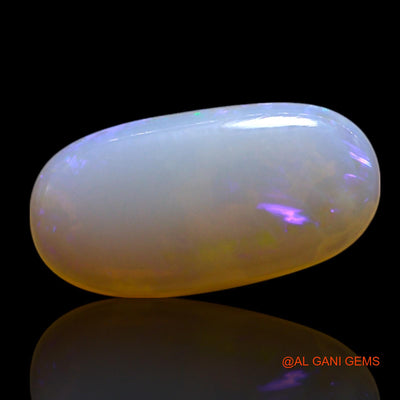 1.40 Cts Natural Australian Fire Opal Loose Gemstone Oval Cabochon 13x6x3 mm AG-32