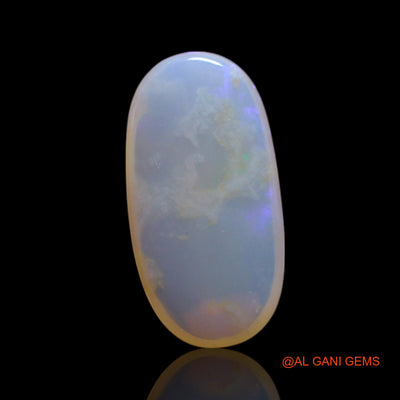 1.40 Cts Natural Australian Fire Opal Loose Gemstone Oval Cabochon 13x6x3 mm AG-32