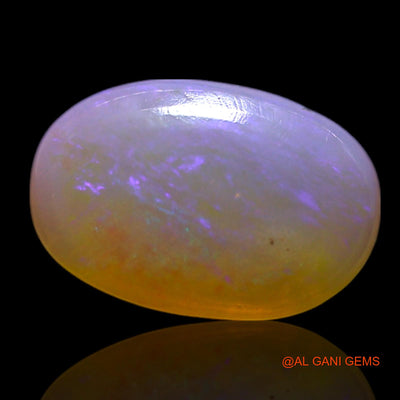 0.80 Cts Unheated Australian Fire Opal Loose Gemstone Oval Cabochon Natural 8x5x2 mm AG-332