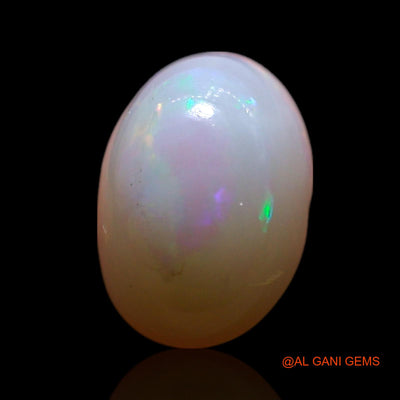 Natural Untreated Fire Opal Loose Gemstone Oval Cabochon From Australia 1.00 Cts 7x5x3 mm AG-333