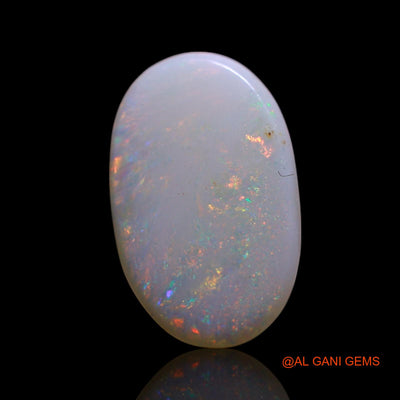 1.40 Cts Natural Australian Fire Opal Loose Gemstone Oval Cabochon 12x7x2 mm AG-33