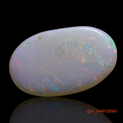 1.40 Cts Natural Australian Fire Opal Loose Gemstone Oval Cabochon 12x7x2 mm AG-33