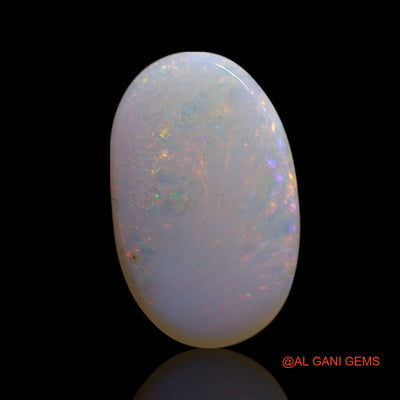 1.40 Cts Natural Australian Fire Opal Loose Gemstone Oval Cabochon 12x7x2 mm AG-33