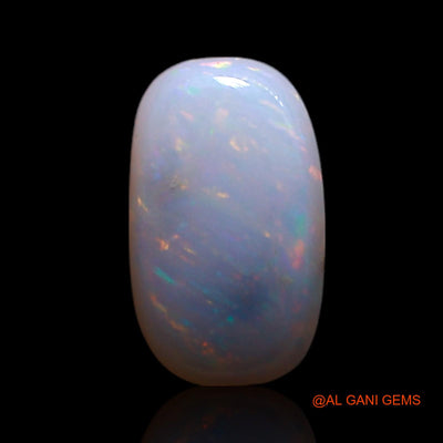 0.50 Cts Natural Australian Fire Opal Loose Gemstone Oval Cabochon 8x4x2 mm AG-347