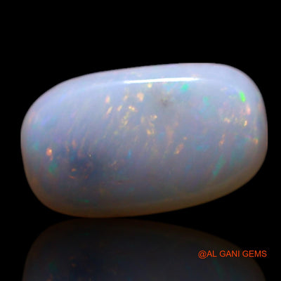 0.50 Cts Natural Australian Fire Opal Loose Gemstone Oval Cabochon 8x4x2 mm AG-347