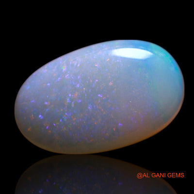 1.20 Cts Natural Australian Fire Opal Loose Gemstone Oval Cabochon 11x7x2 mm AG-34