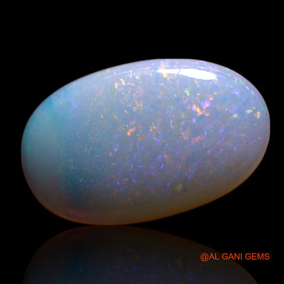 1.20 Cts Natural Australian Fire Opal Loose Gemstone Oval Cabochon 11x7x2 mm AG-34