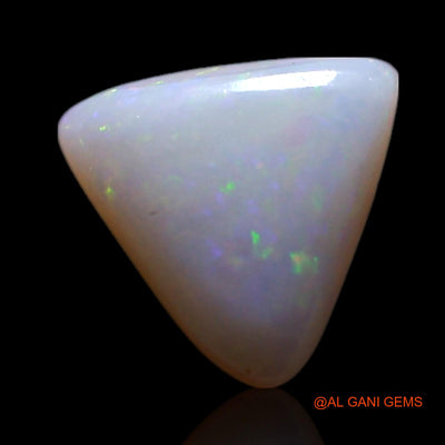 Natural Untreated Fire Opal Loose Gemstone Trillion Cabochon From Australia 0.50 Cts 6x6x2 mm AG-352
