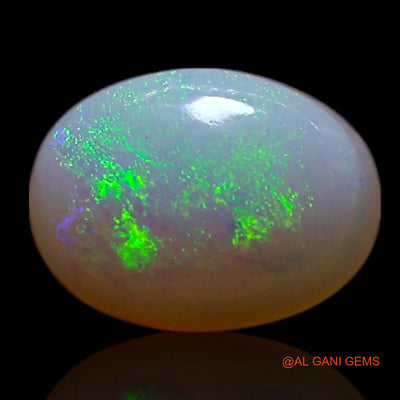 0.90 Cts Natural Australian Fire Opal Oval Cabochon Loose Gemstone For Jewelry 7x5x3 mm AG-353
