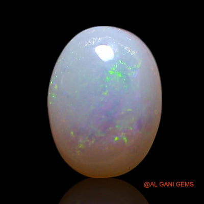 0.90 Cts Natural Australian Fire Opal Oval Cabochon Loose Gemstone For Jewelry 7x5x3 mm AG-353