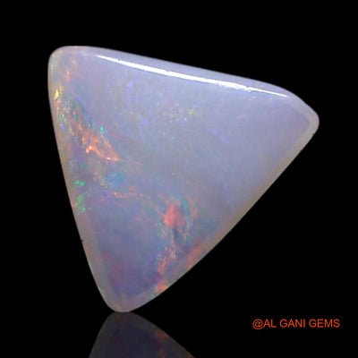 Natural Untreated Fire Opal Loose Gemstone Trillion Cabochon From Australia 0.40 Cts 6x6x1 mm AG-360