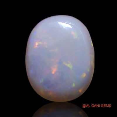 0.30 Cts Natural Australian Fire Opal Loose Gemstone Oval Cabochon 6x5x1 mm AG-375