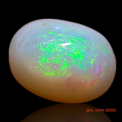 0.70 Cts Natural Australian Fire Opal Loose Gemstone Oval Cabochon 6x4x3 mm AG-376