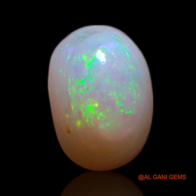 0.70 Cts Natural Australian Fire Opal Loose Gemstone Oval Cabochon 6x4x3 mm AG-376