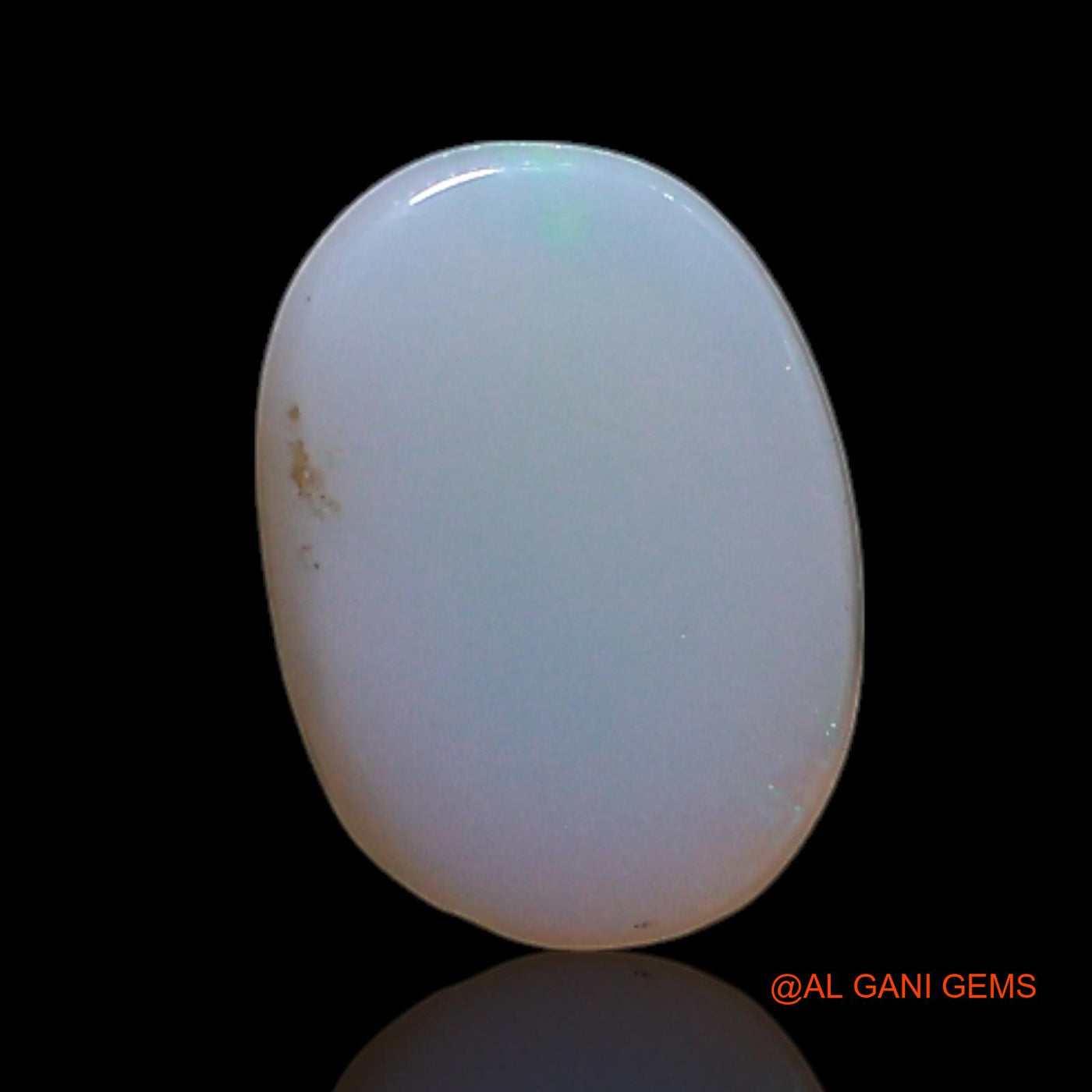 0.70 Cts Natural Australian Fire Opal Loose Gemstone Oval Cabochon 6x4x3 mm AG-376