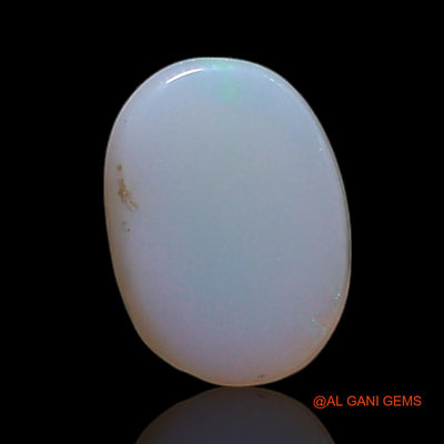 0.70 Cts Natural Australian Fire Opal Loose Gemstone Oval Cabochon 6x4x3 mm AG-376
