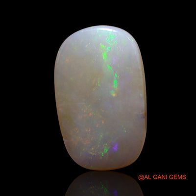 Natural Untreated Fire Opal Loose Gemstone Oval Cabochon From Australia 3.00 Cts 15x9x3 mm AG-378