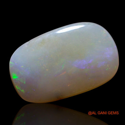 Natural Untreated Fire Opal Loose Gemstone Oval Cabochon From Australia 3.00 Cts 15x9x3 mm AG-378