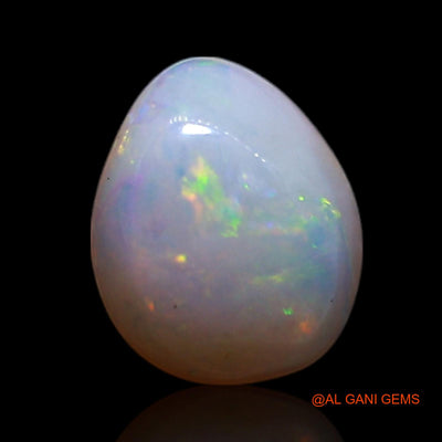 0.50 Cts Natural Australian Fire Opal Loose Gemstone Oval Cabochon 6x5x2 mm AG-380