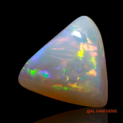 0.50 Cts Natural Australian Fire Opal Loose Gemstone Trillion Cabochon 5x5x2 mm AG-382