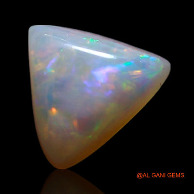 0.50 Cts Natural Australian Fire Opal Loose Gemstone Trillion Cabochon 5x5x2 mm AG-382