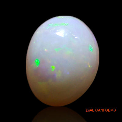 Natural Fire Opal Gemstone 0.60 Cts Loose Oval Cabochon From Australia 6x5x3 mm AG-388